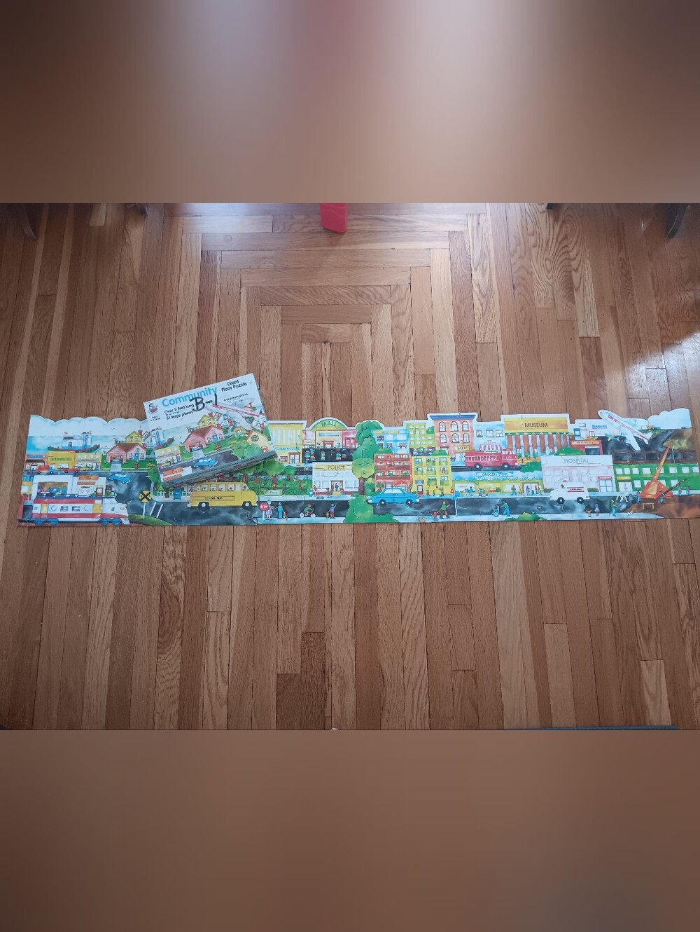 Community City Floor Puzzle  - Colorful Kids Toy